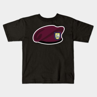 Maroon Beret - Flash - DUI - 173rd Support Battalion wo Txt X 300 Kids T-Shirt